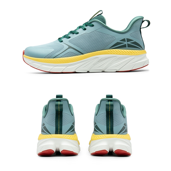 [ALLSWIFIT 1.0] Men's Comfortable Athleisure Sneakers - GREY GREEN/WHITE - 1